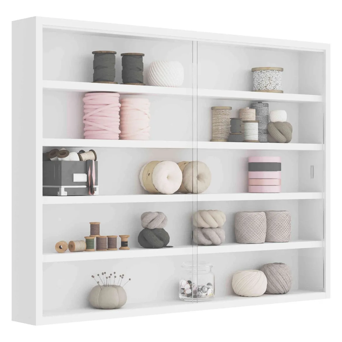 Etagère murale vitrée - ET6040