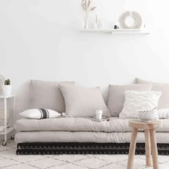 Futon canapé lit 3 places 2x70x200 CHICO