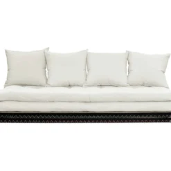 Futon canapé lit 3 places 2x70x200 CHICO
