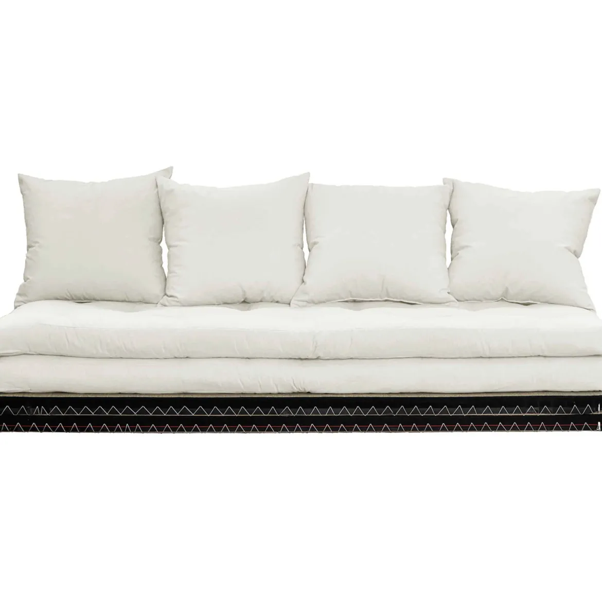 Futon canapé lit 3 places 2x70x200 CHICO