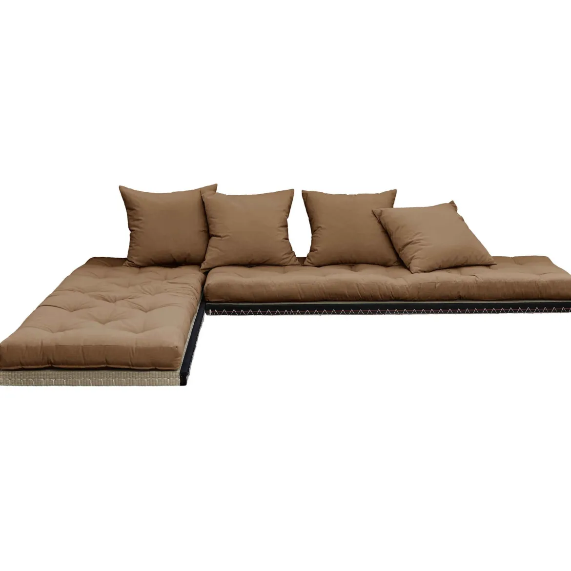 Futon canapé lit 3 places 2x70x200 CHICO