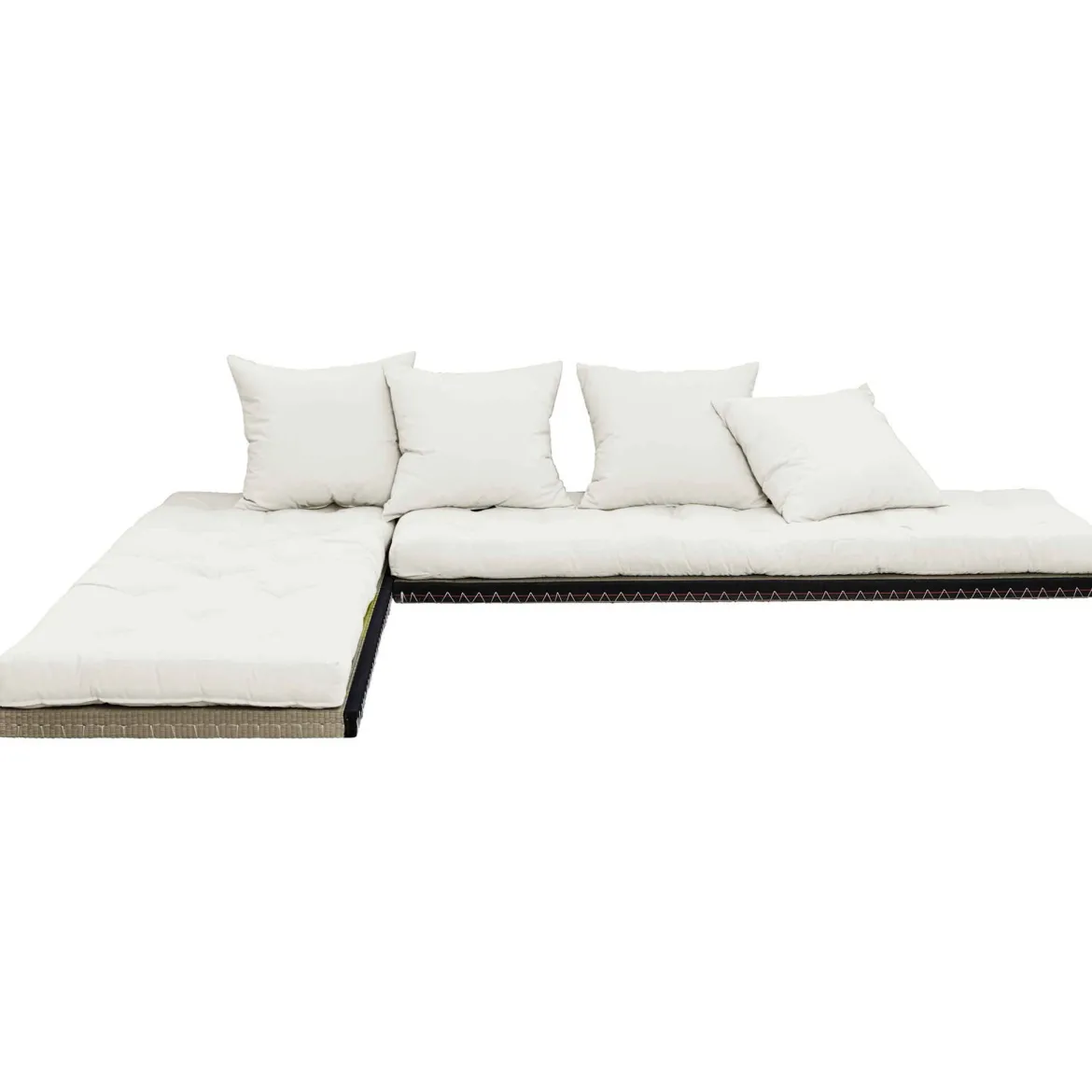 Futon canapé lit 3 places 2x70x200 CHICO