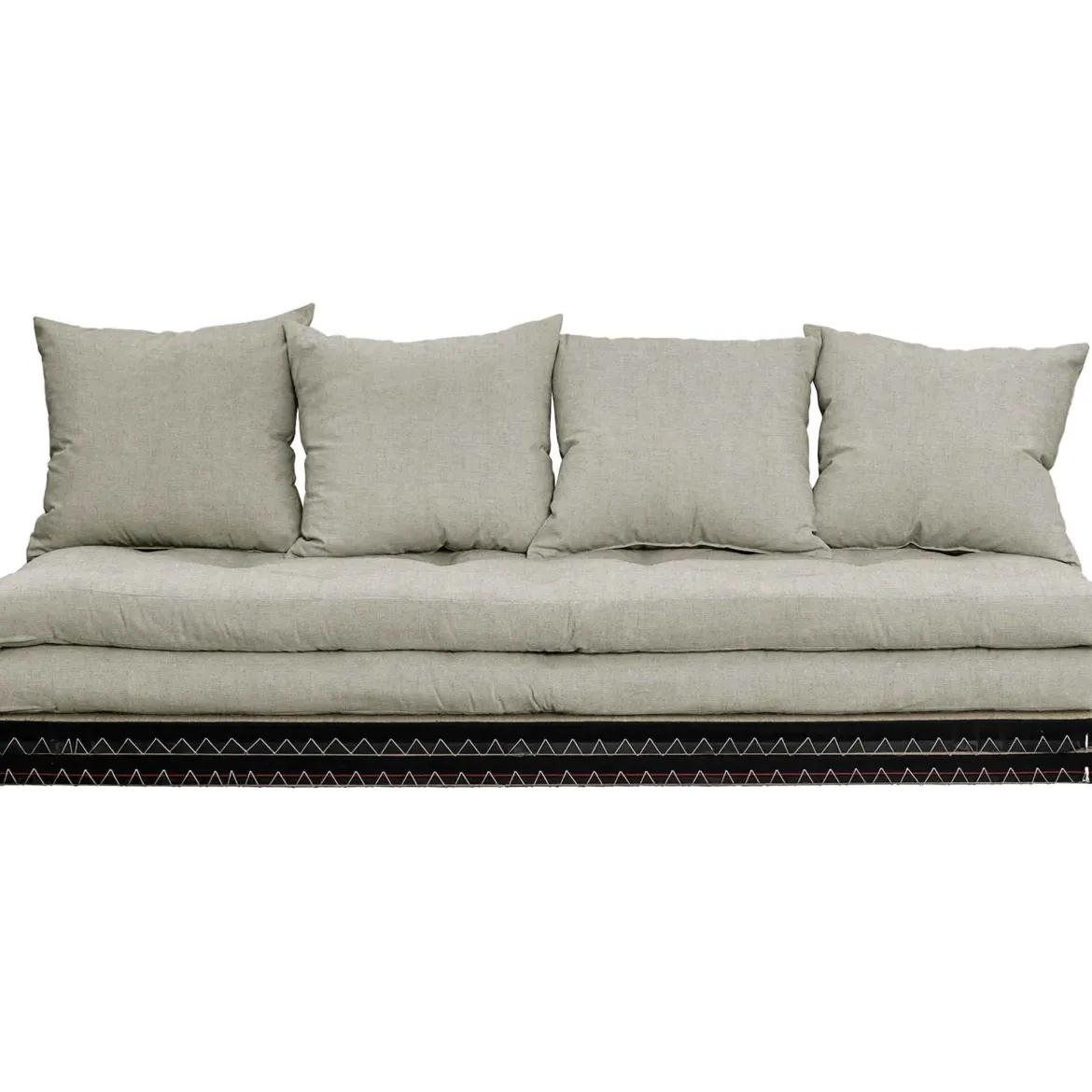 Futon canapé lit 3 places 2x70x200 CHICO