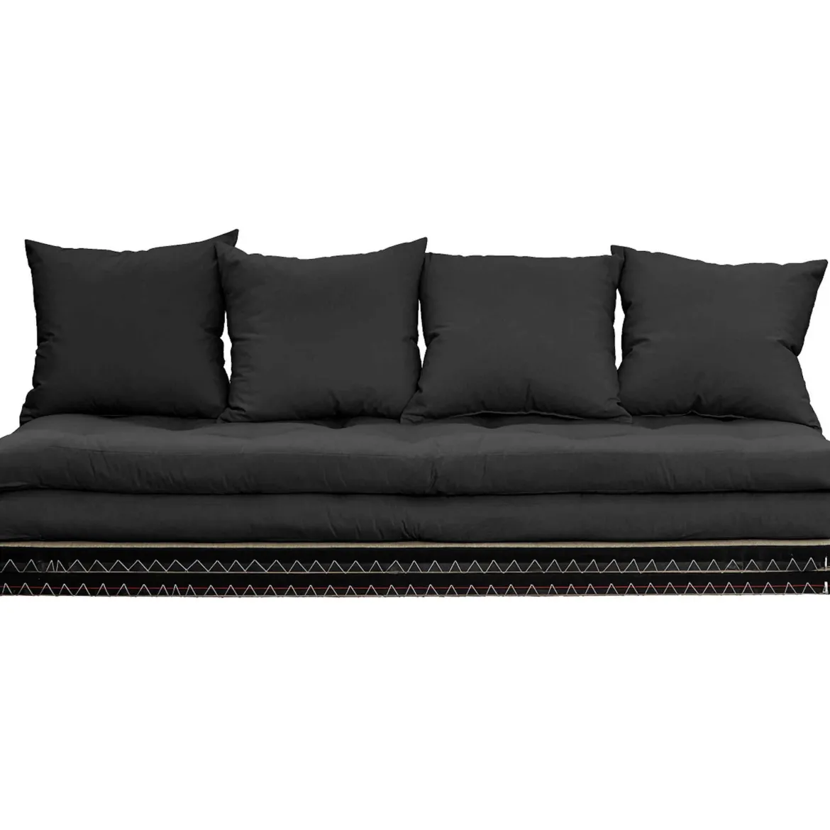 Futon canapé lit 3 places 2x70x200 CHICO