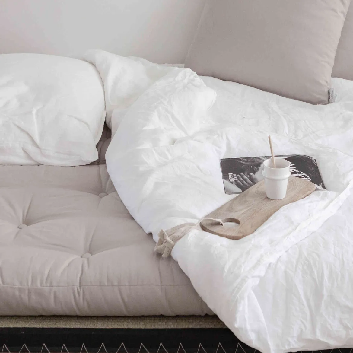 Futon canapé lit 3 places 2x70x200 CHICO