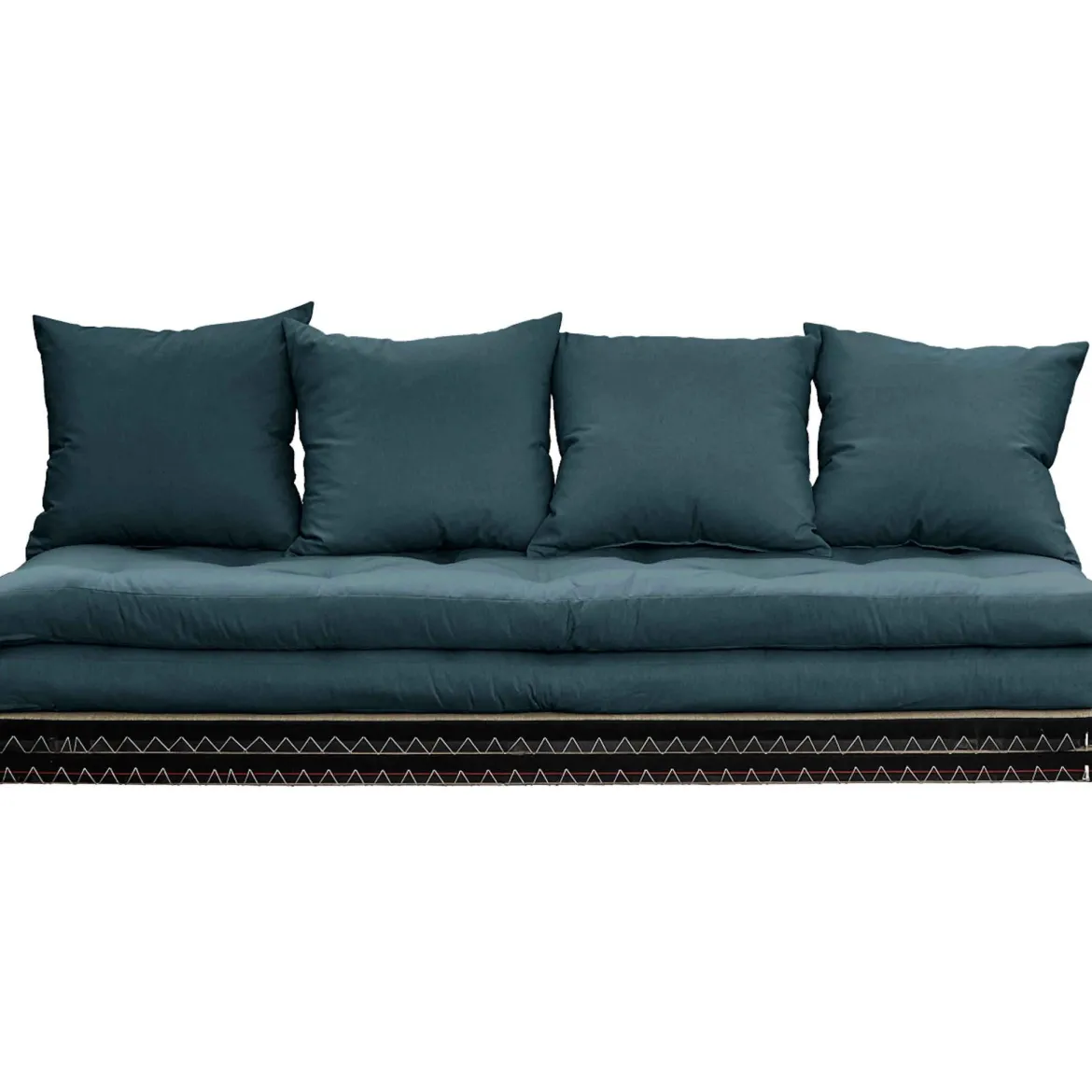 Futon canapé lit 3 places 2x70x200 CHICO