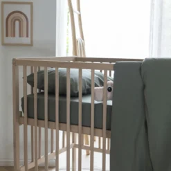 Housse de couette bébé coton lavé 80x120 - SOMEO