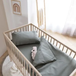 Housse de couette bébé coton lavé 80x120 - SOMEO