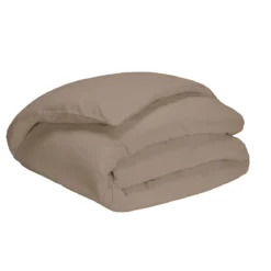 Housse de couette biscuit 100% coton
