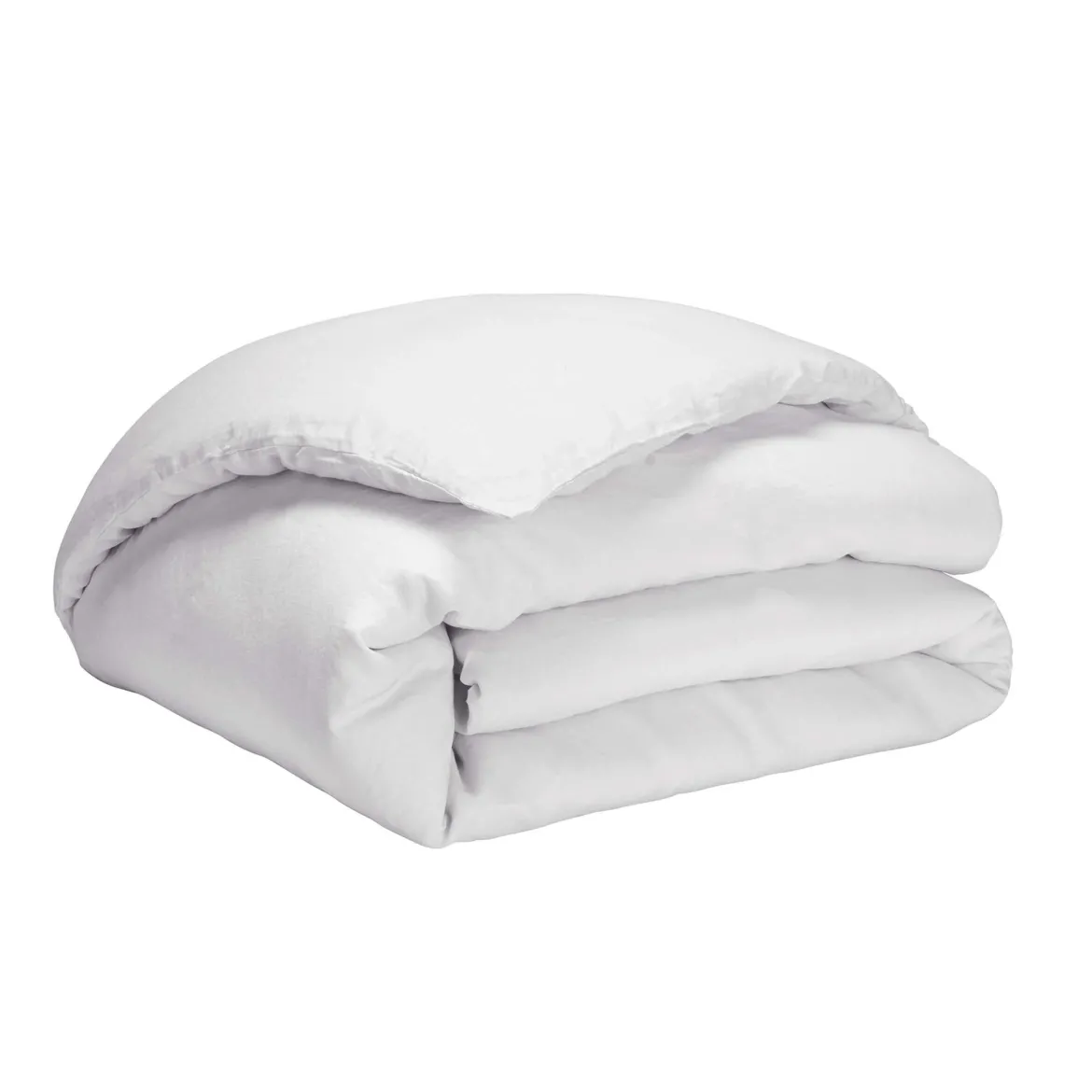 Housse de couette blanc 100% lin