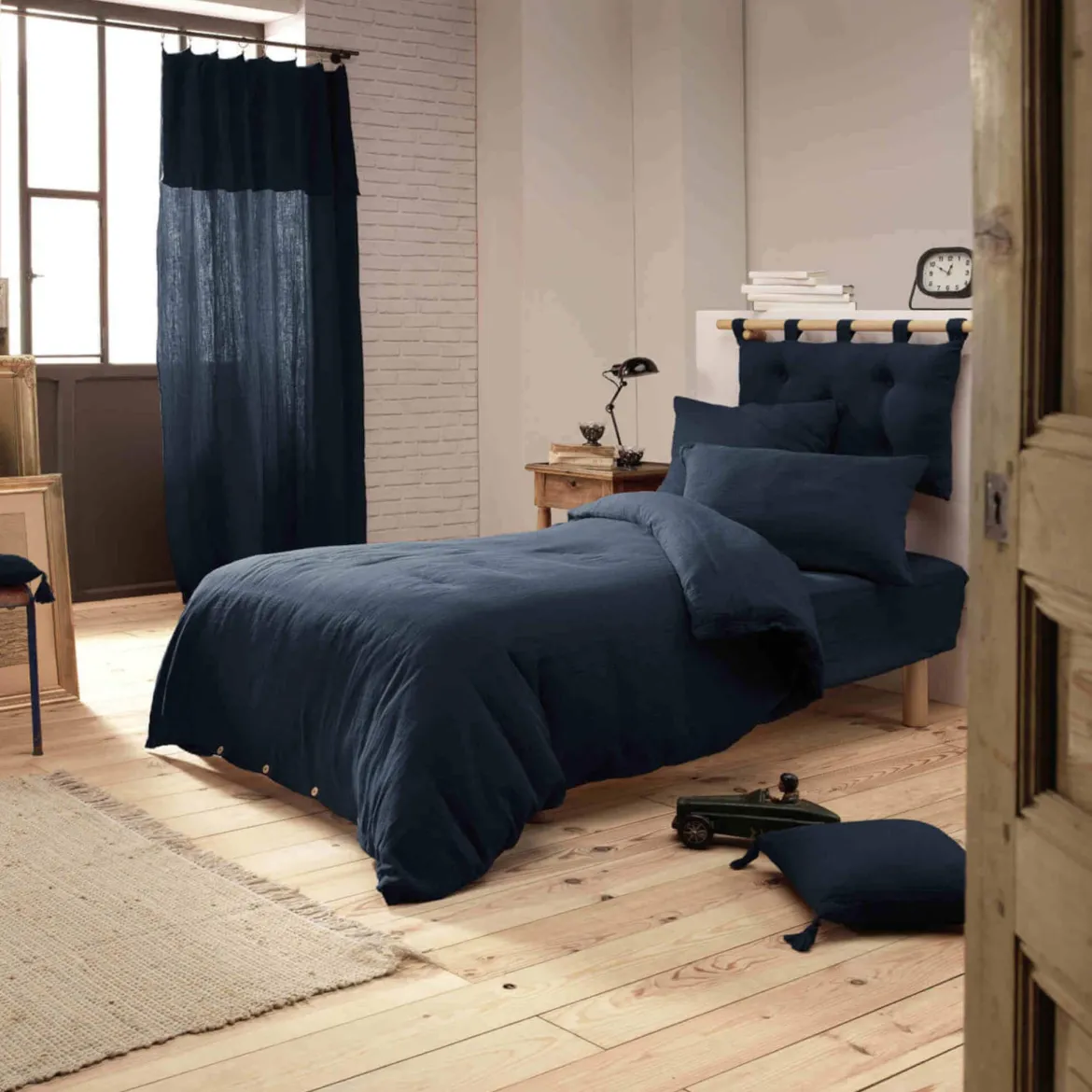 Housse de couette double gaze de coton