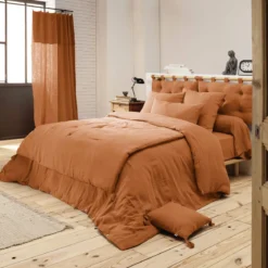 Housse de couette double gaze de coton