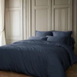Housse de couette en bambou uni