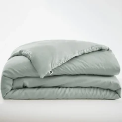 Housse de couette en bambou uni