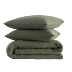 Housse de couette gaze de coton Terre de Nuit NOA