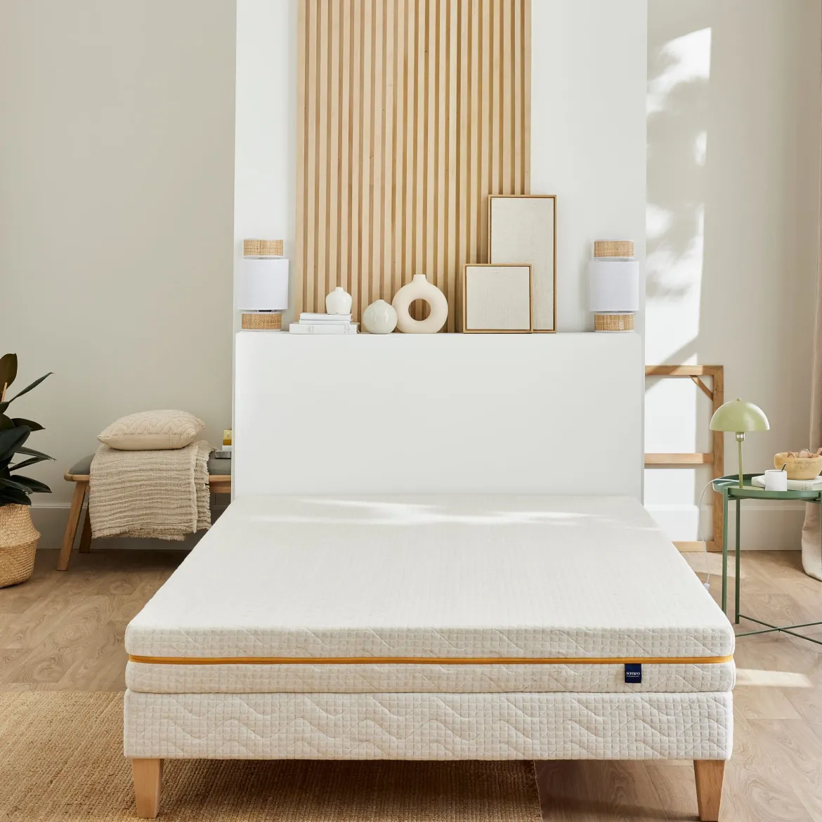 Housse naturelle de remplacement pour matelas Aube 400 - SOMEO