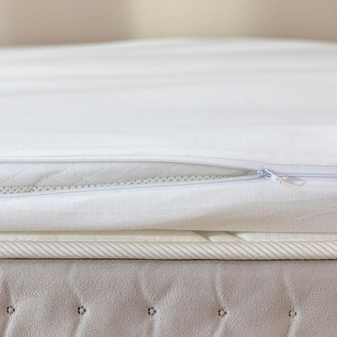 Housse surmatelas coton jersey extensible