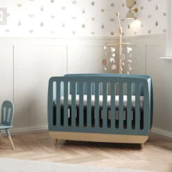 Lit bébé à barreaux LOUISON 60x120 - LT7086
