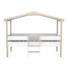 Lit cabane enfant en hêtre massif 90x190 - LT14051