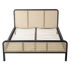 Lit cannage en pin massif ANNA - LT17018