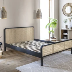 Lit cannage en pin massif ANNA - LT17018