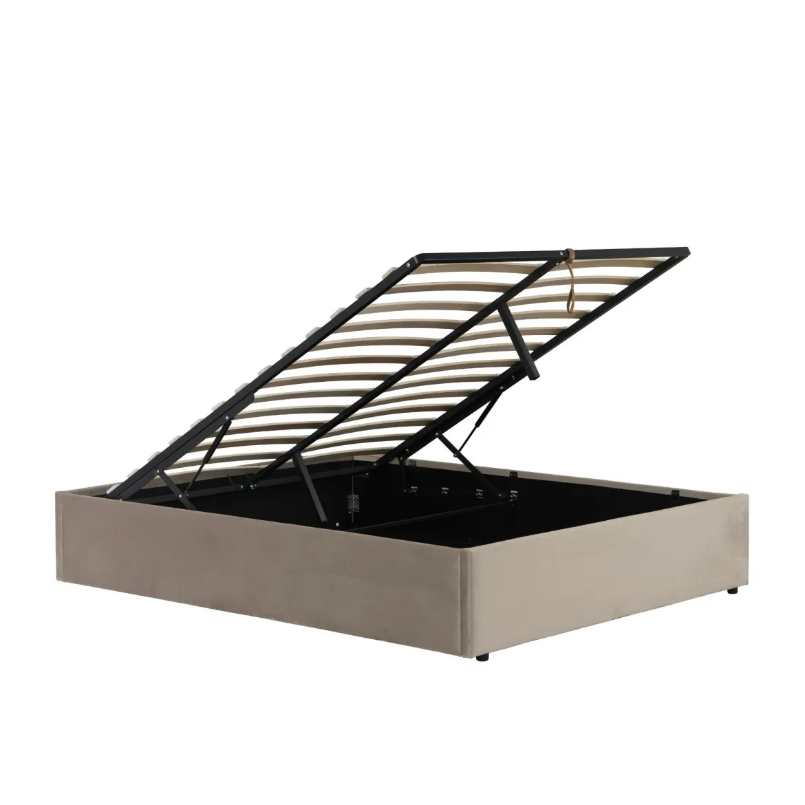 Lit coffre en velours