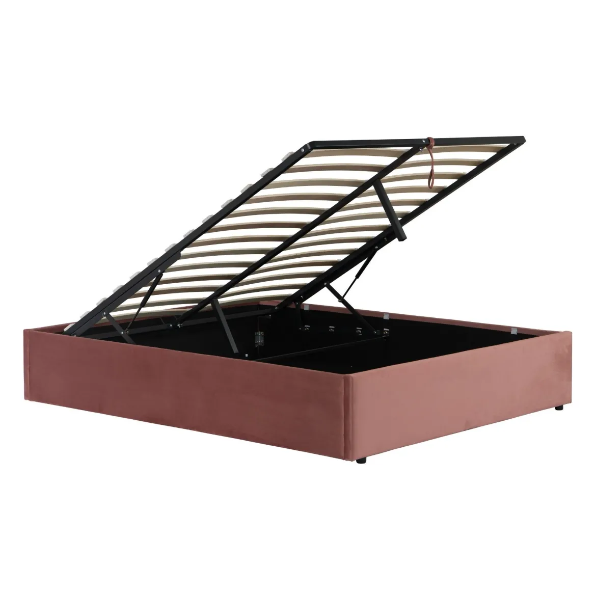 Lit coffre en velours