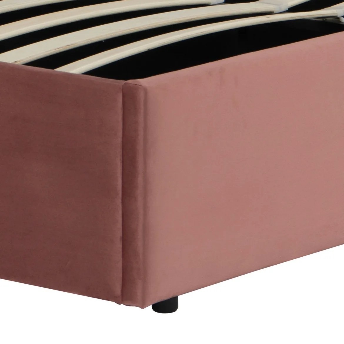 Lit coffre en velours