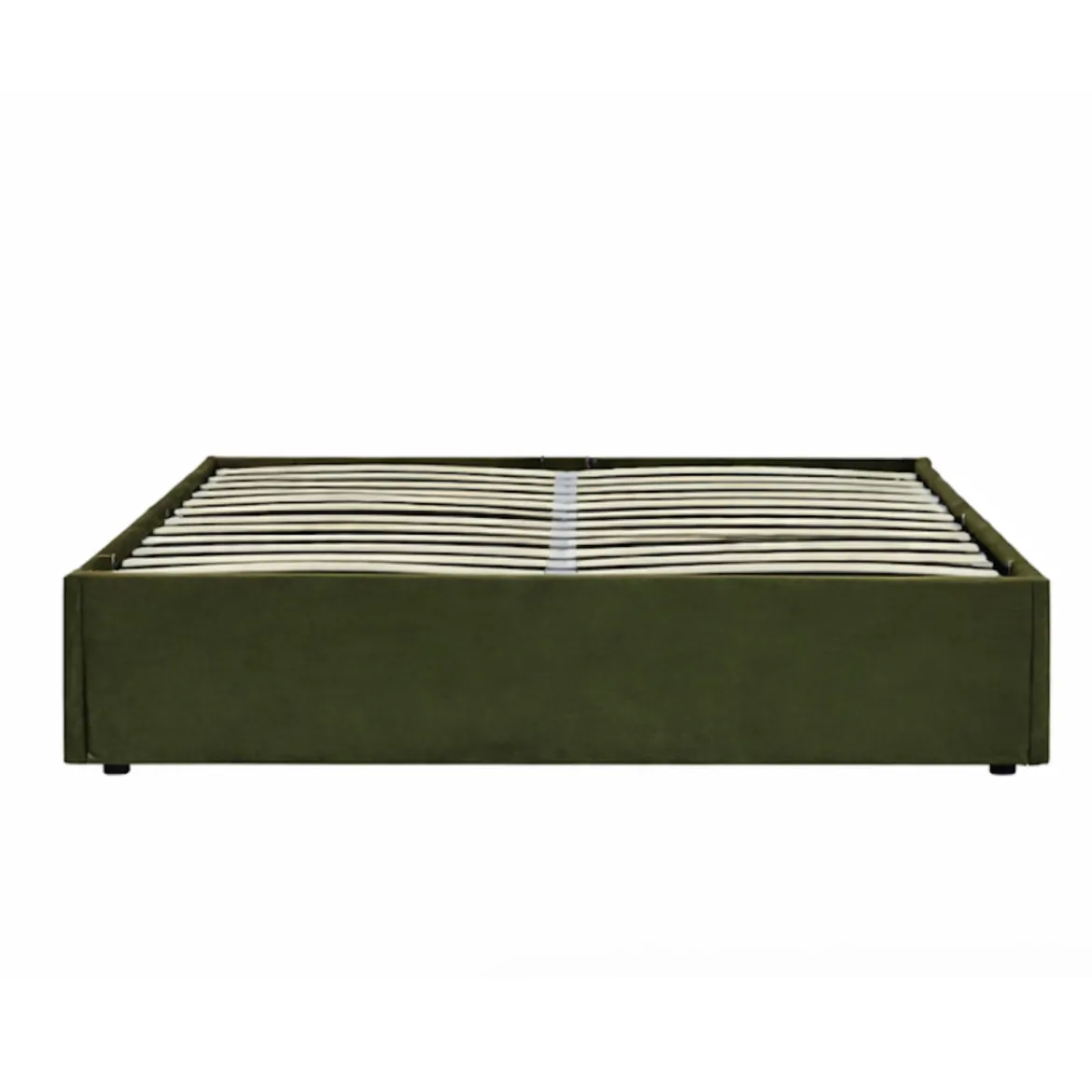 Lit coffre velours Terre de Nuit