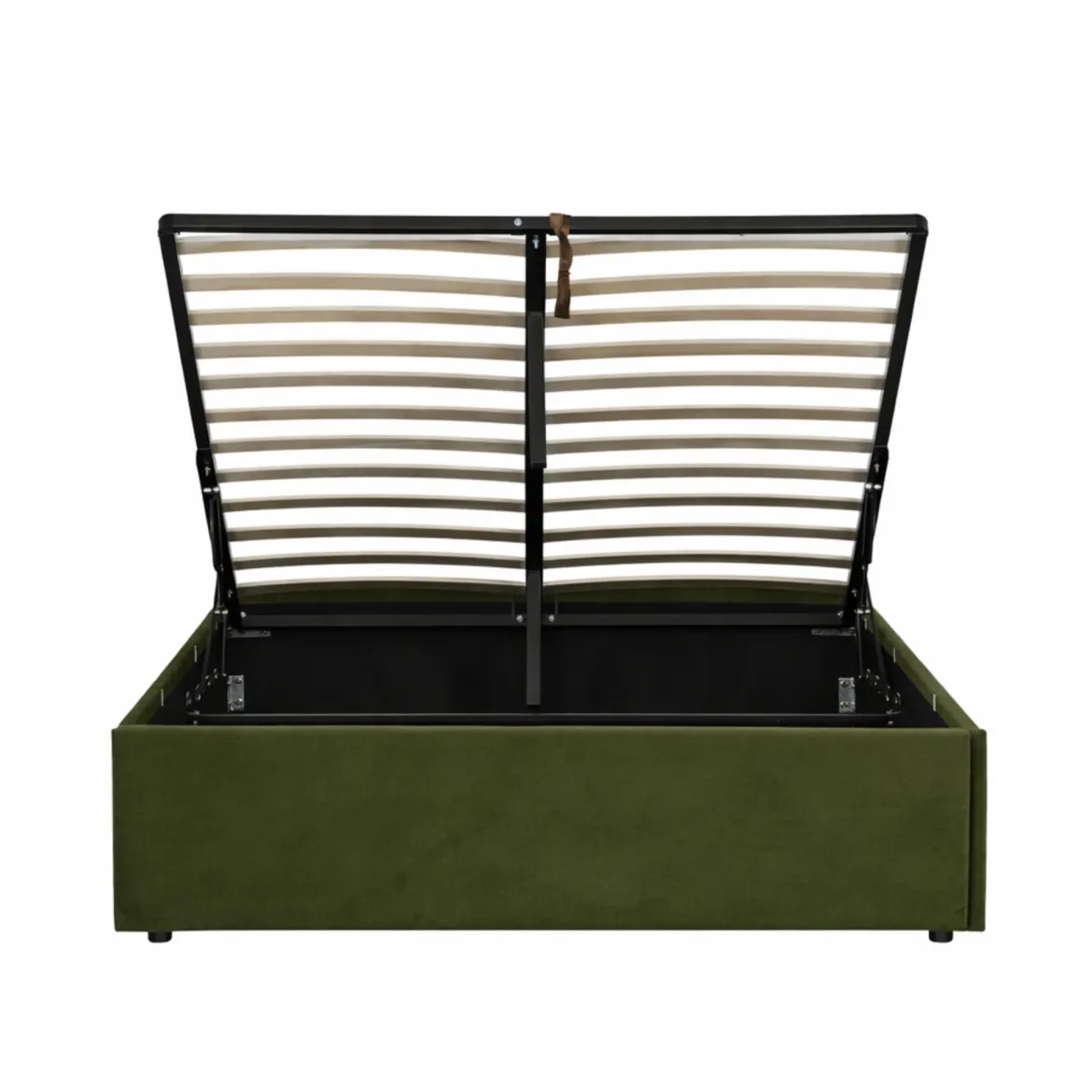 Lit coffre velours Terre de Nuit