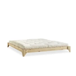 Lit ELAN en pin massif naturel avec sommier