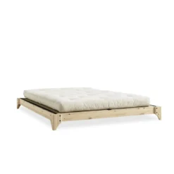 Lit ELAN en pin massif naturel avec sommier