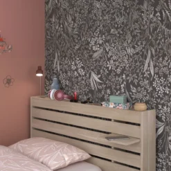 Lit enfant chevet intégré CLEM