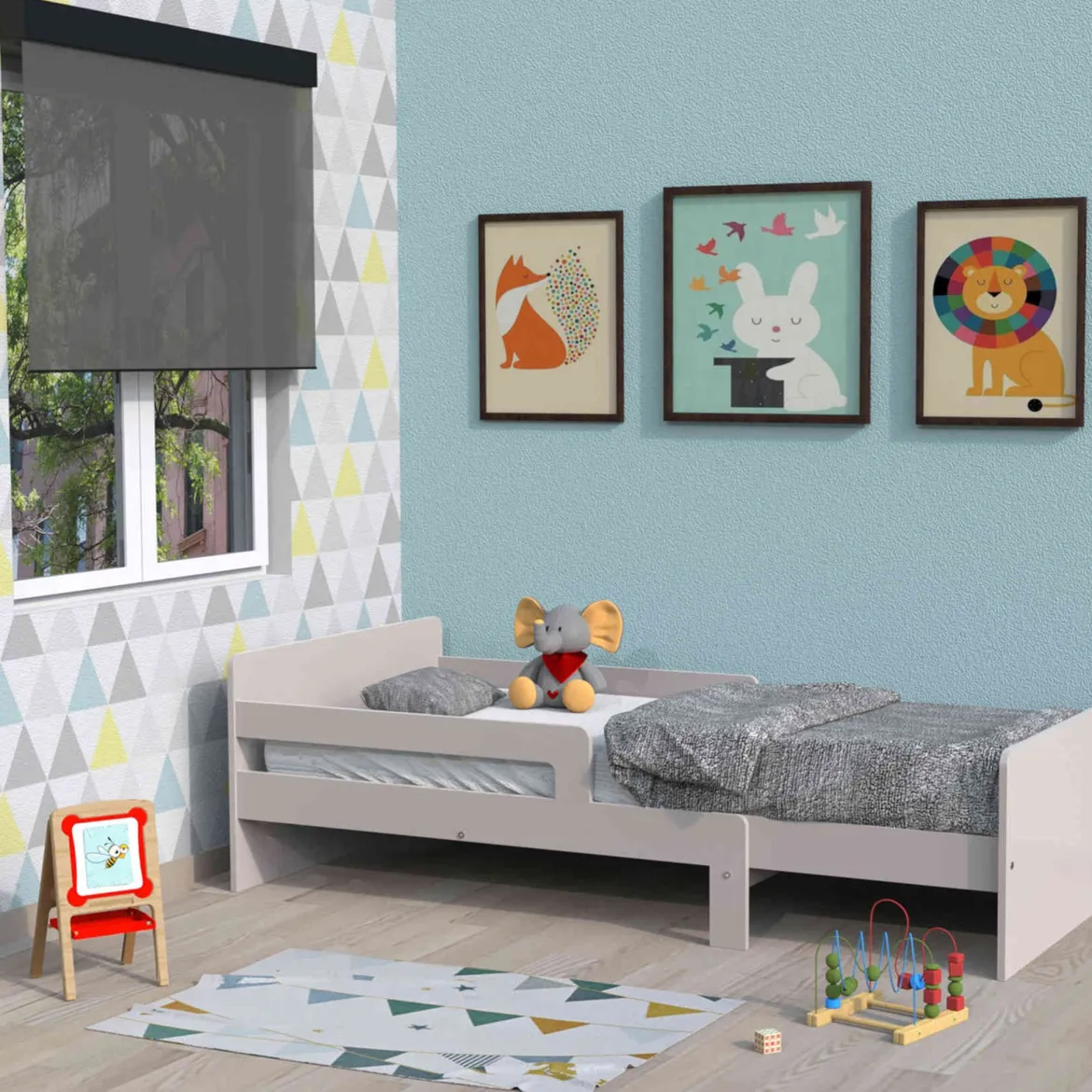 Lit enfant évolutif en bois - LT14001