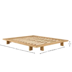 Lit futon en chêne massif Karup Design JAPAN