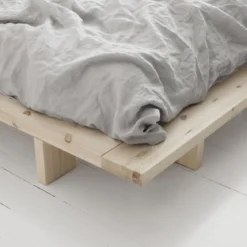Lit futon JAPAN + matelas futon COMFORT écru