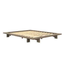 Lit futon JAPAN + matelas futon COMFORT écru
