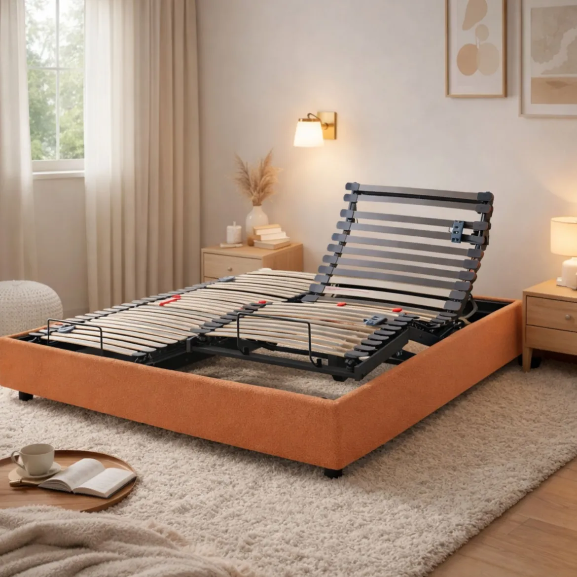 Lit électrique de relaxation avec 5 plans de couchage Horizon