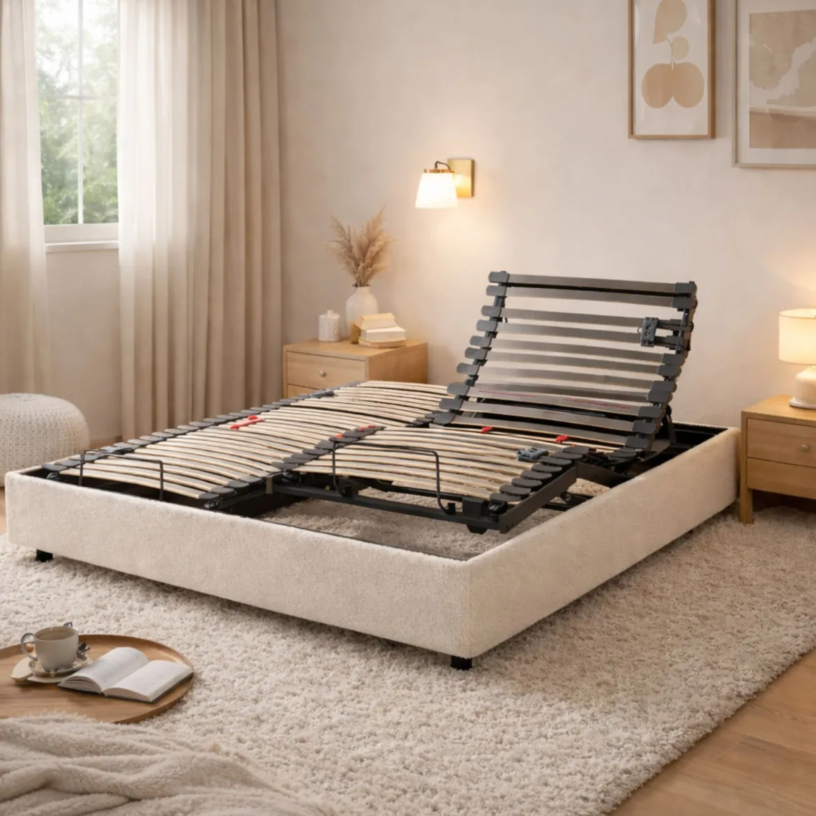 Lit électrique de relaxation avec 5 plans de couchage Horizon
