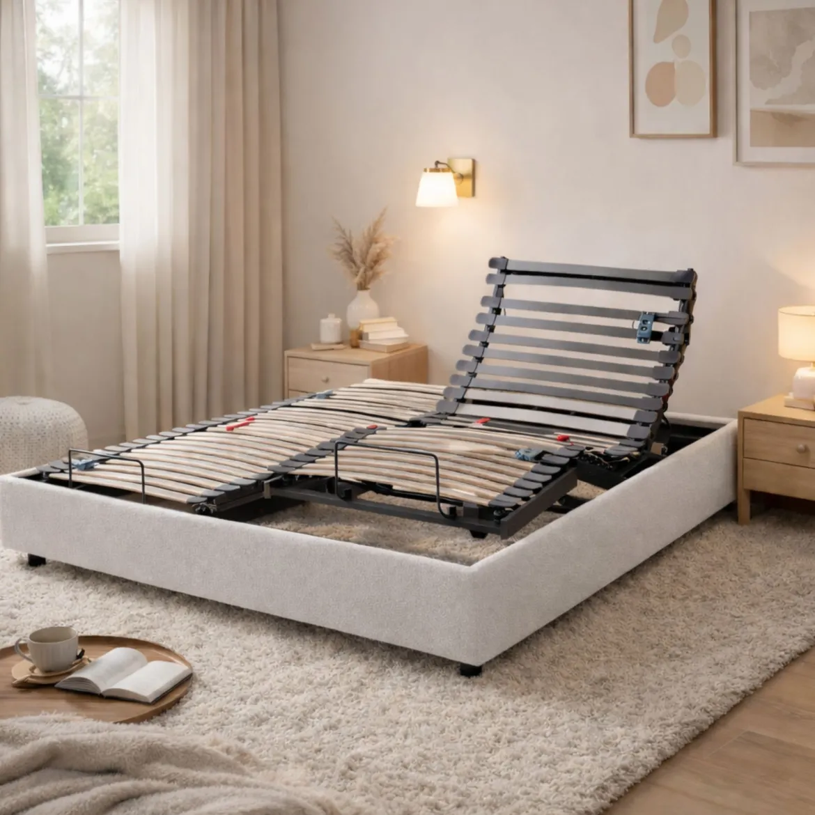 Lit électrique de relaxation avec 5 plans de couchage Horizon