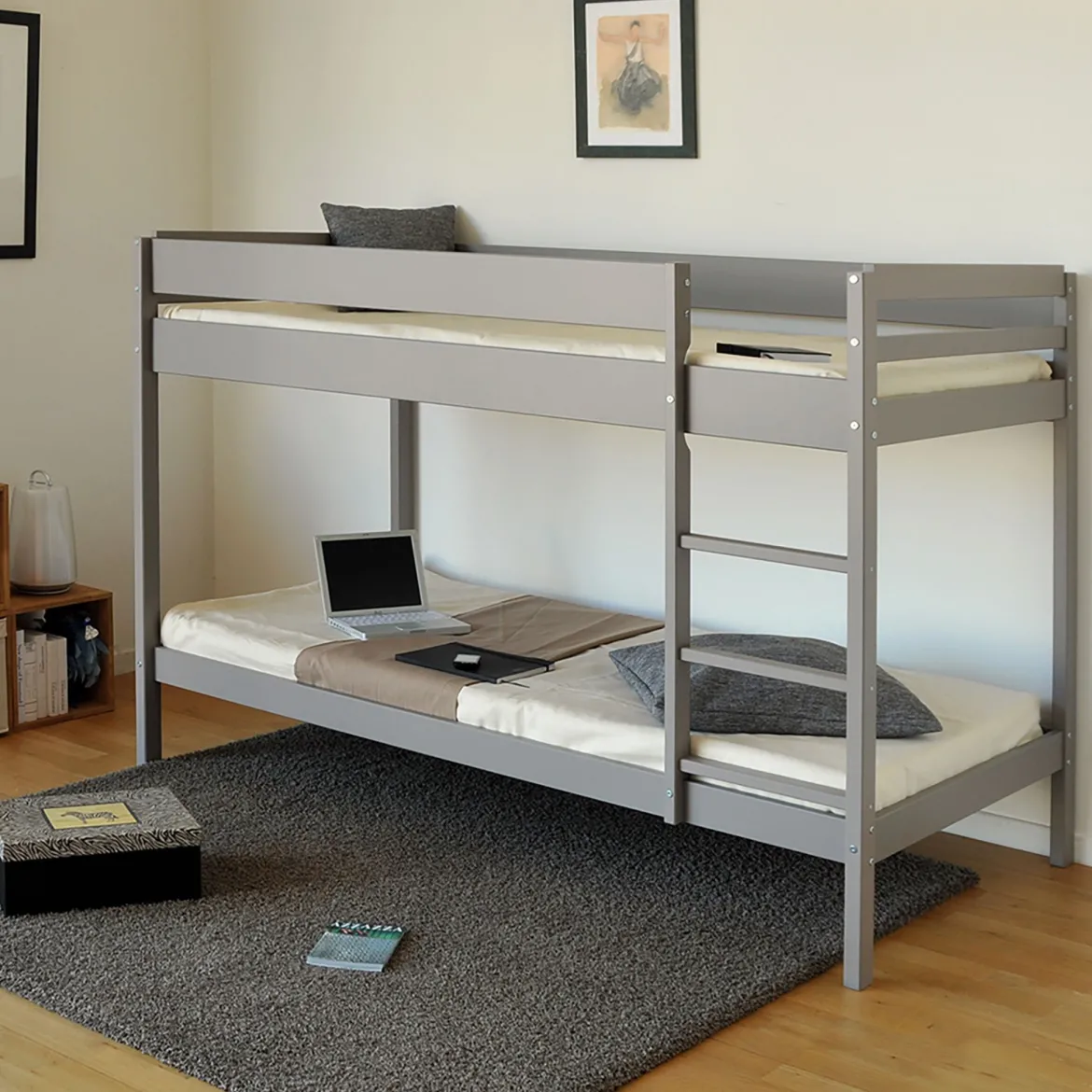 Lit superposé en bois 90x190 - LT14040