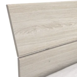 Lit 140x190/200 en bois chêne shannon - LI158