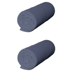 Lot de 2 draps housses jersey bleu océan bonnet 30 cm