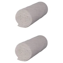 Lot de 2 draps housses jersey taupe chiné bonnet 30 cm