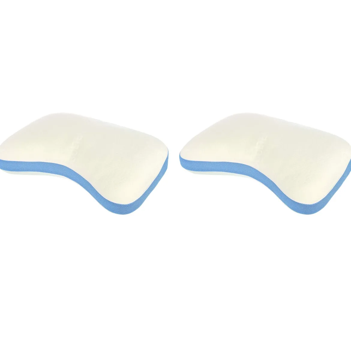 Lot de 2 oreillers Bultex à mémoire de forme Memoform 40x60