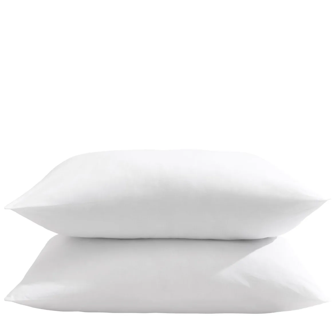 Lot de 2 oreillers éco naturels moelleux enveloppe coton bio Someo