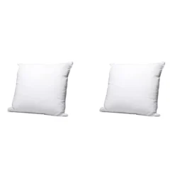 Lot de 2 oreillers éco naturels moelleux enveloppe coton bio Someo
