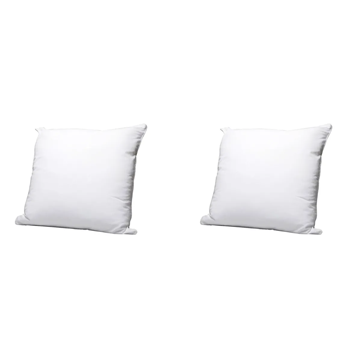 Lot de 2 oreillers éco naturels moelleux enveloppe coton bio Someo