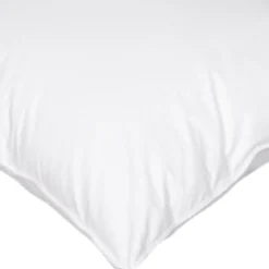 Lot de 2 oreillers luxe moelleux enveloppe percale anti-acariens Someo