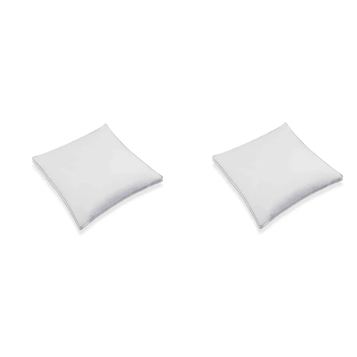 Lot de 2 oreillers Microgel Moelleux percale Simmons